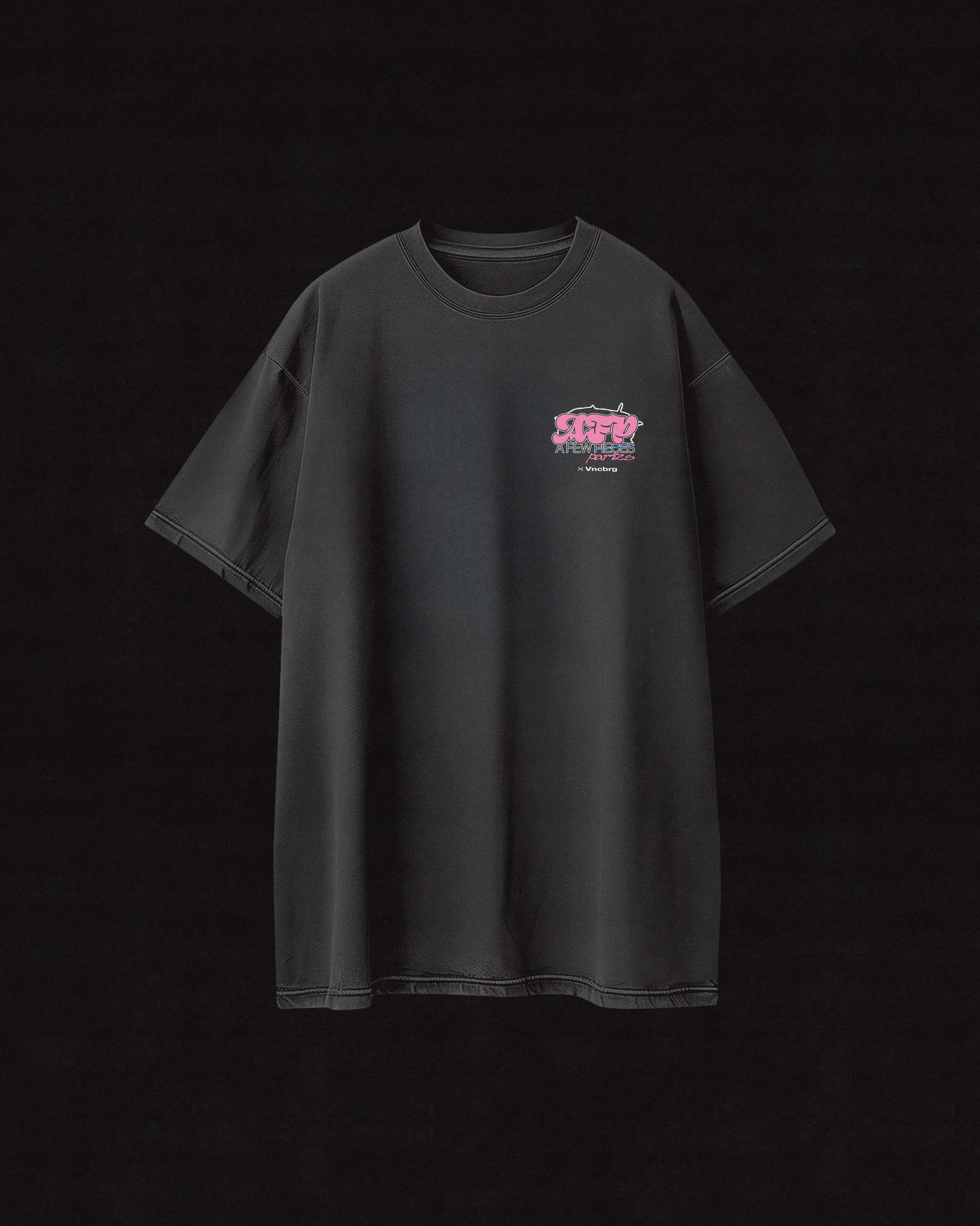 Oversized T-Shirt — Retro Puff Print