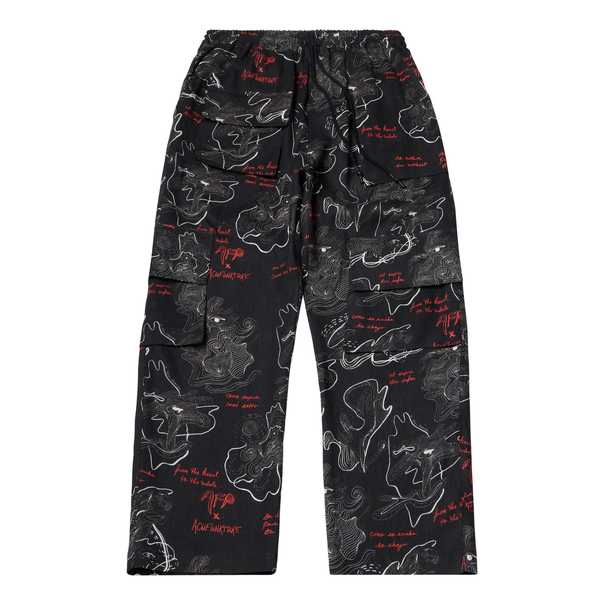 DECONSTRUCTED CARGO PANTS